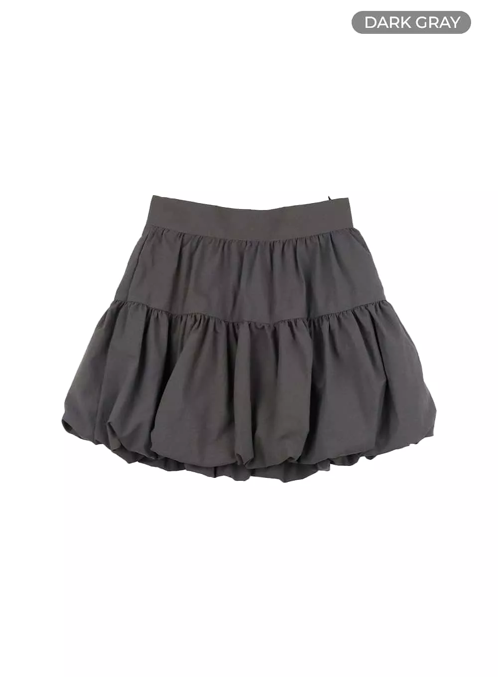 Shirred Balloon Mini Skirt IA417 - Google SEO friendly result: IA417 Shirred Balloon Mini Skirt