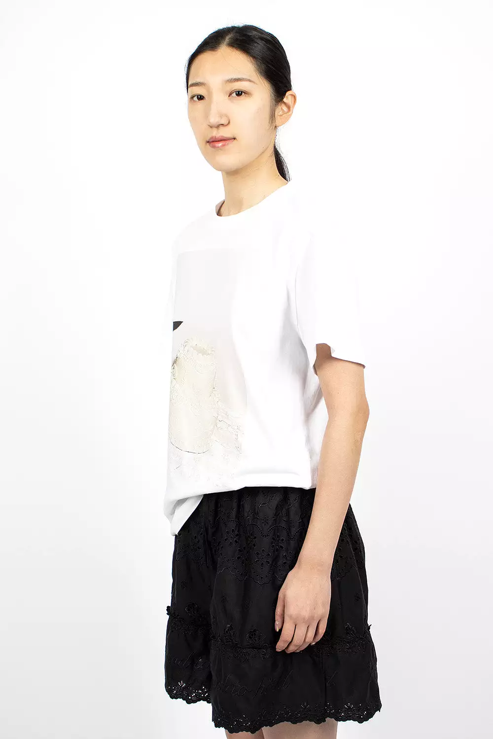 Short Sleeve T-Shirt with Cake Print