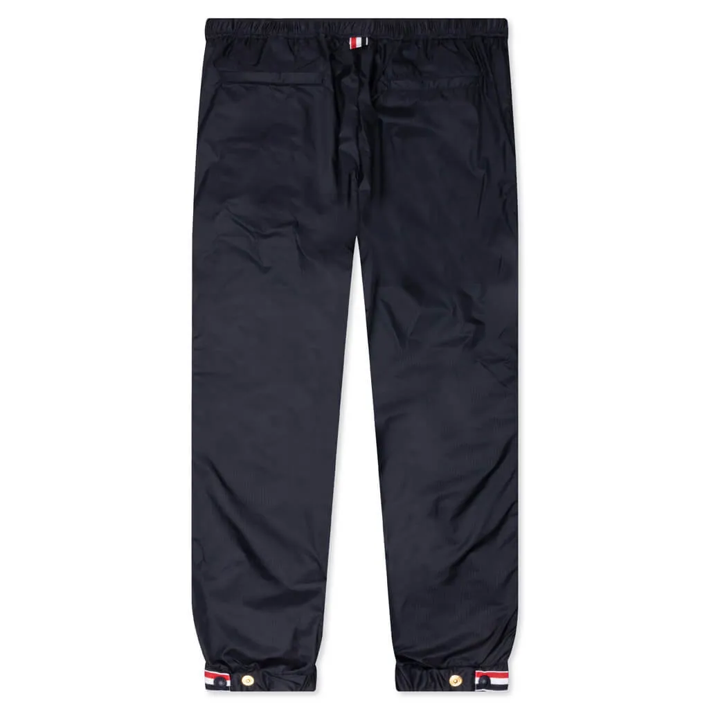 Navy Side Tab Track Pants