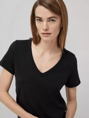 Black V-Neck T-Shirt