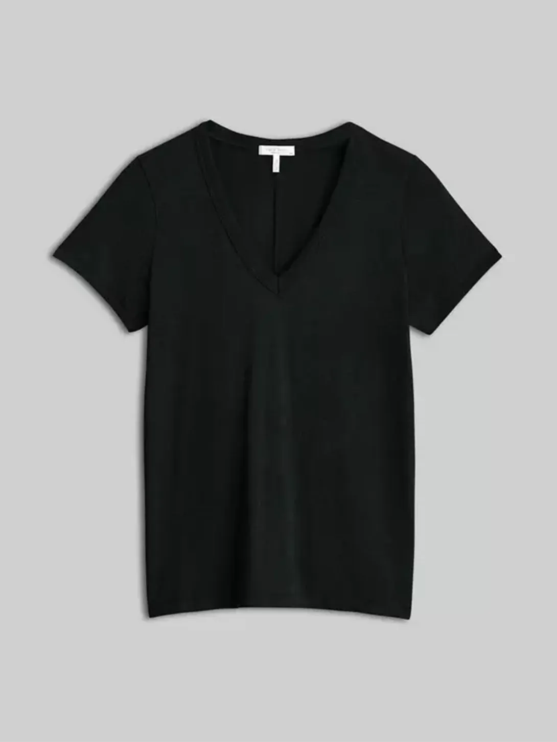 Black V-Neck T-Shirt