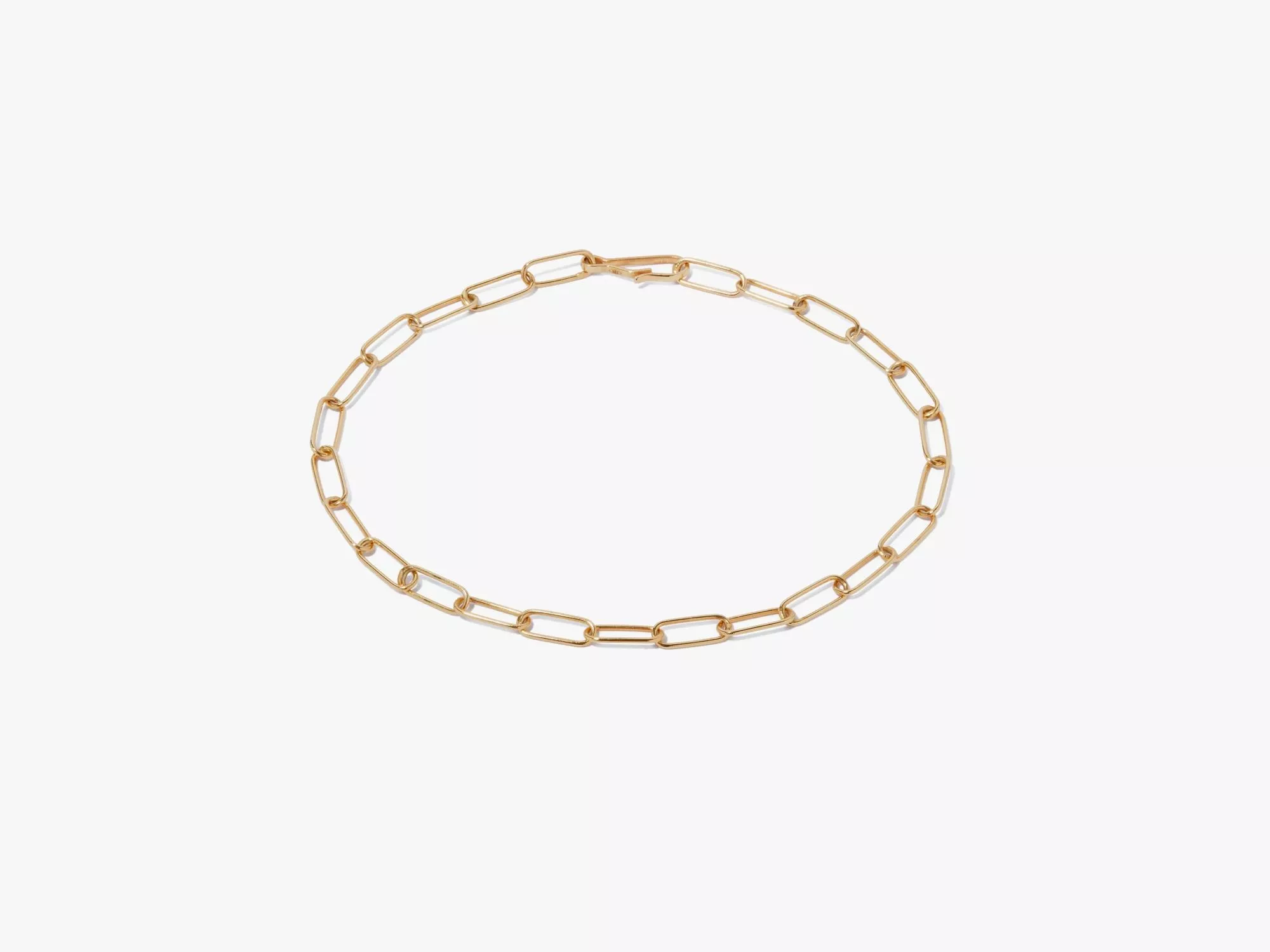 Small Cable Bracelet with Short Chain