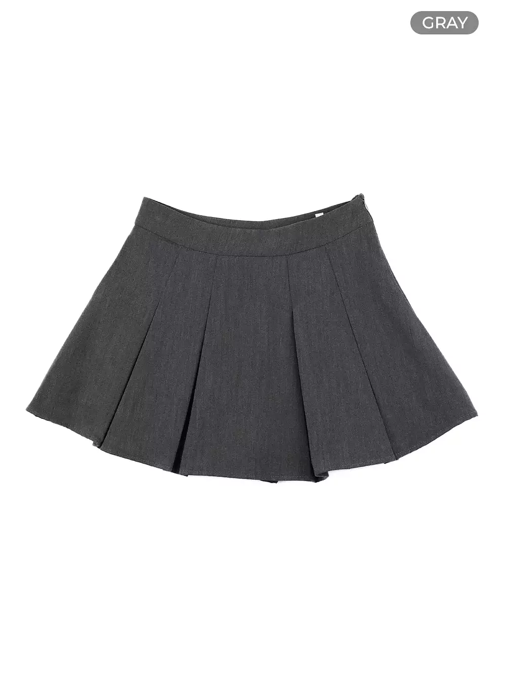 Solid Pleated Mini Skirt - OA416 - Buy Online - Shop Now - Affordable Prices - Wide Variety