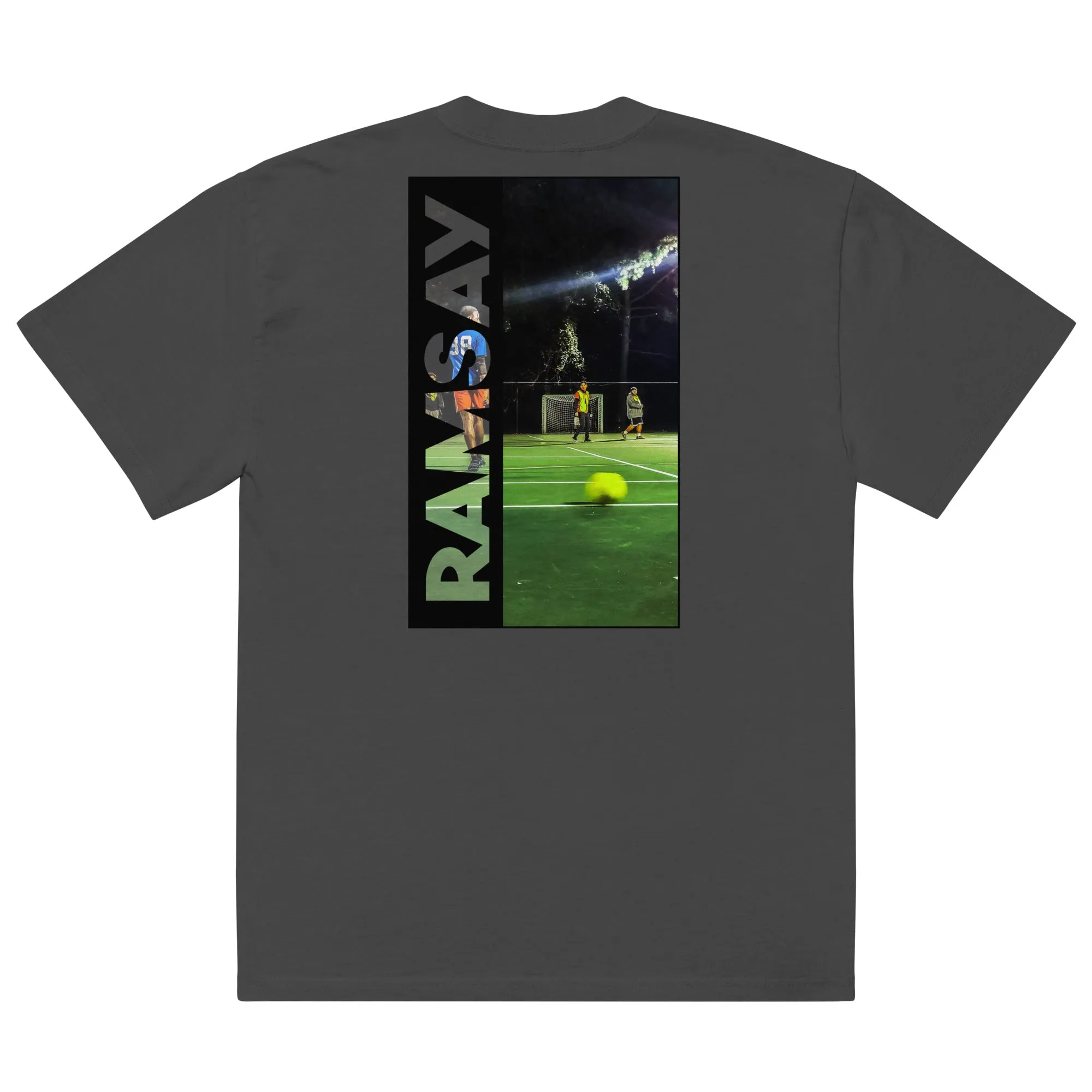 Stadium Oversized Faded Tee by Sqdltd Ramsay Gr