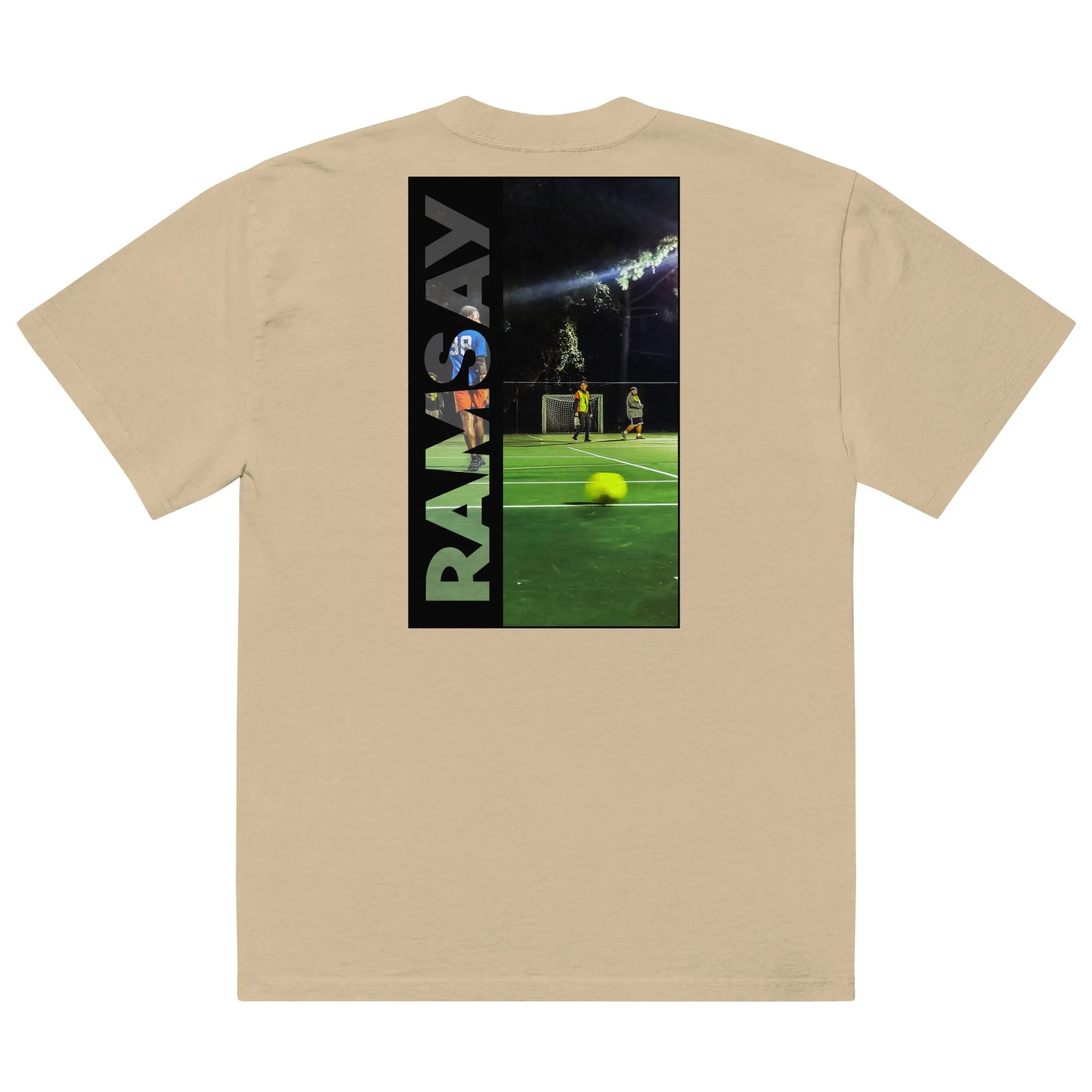 Stadium Oversized Faded Tee by Sqdltd Ramsay Gr