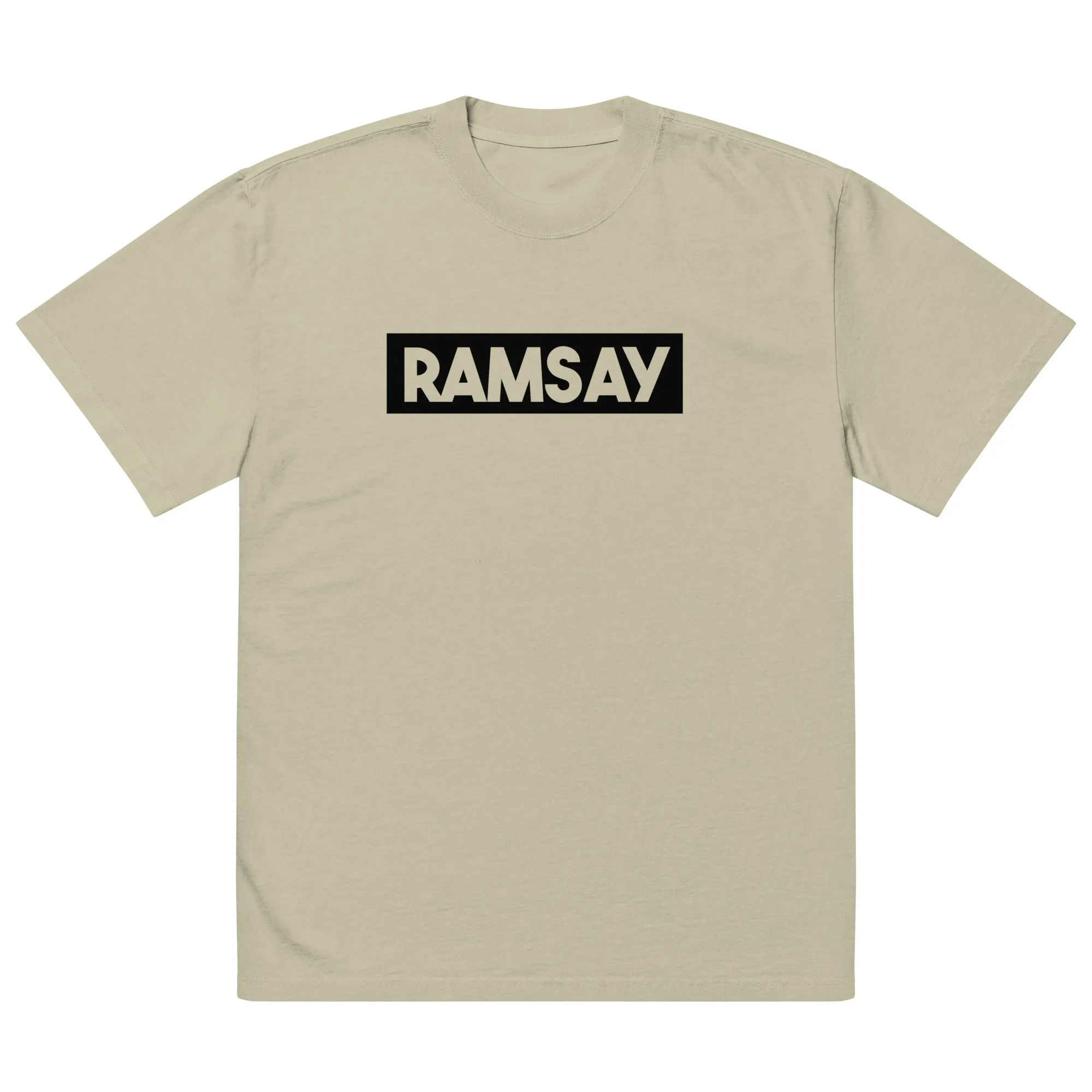 Stadium Oversized Faded Tee by Sqdltd Ramsay Gr