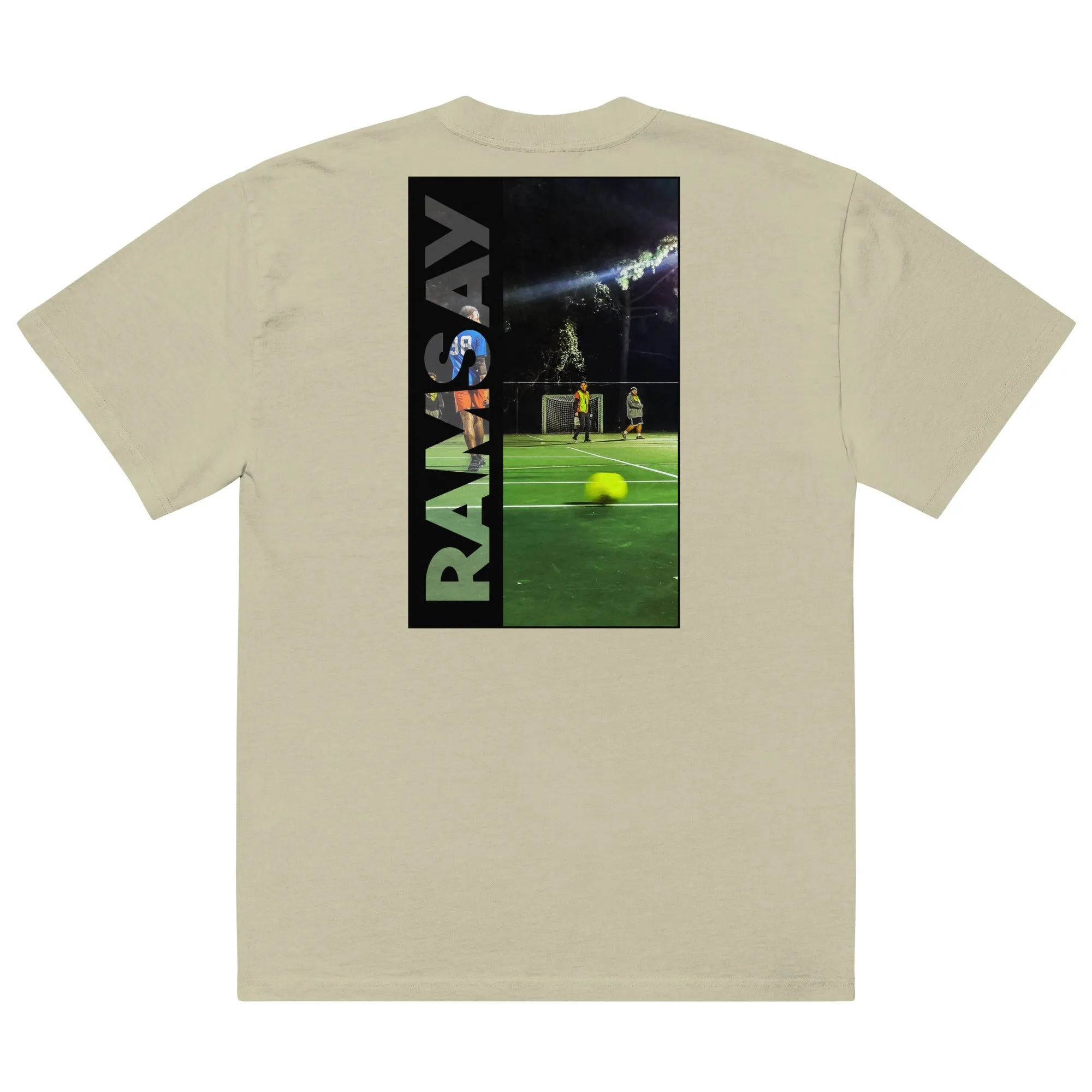 Stadium Oversized Faded Tee by Sqdltd Ramsay Gr