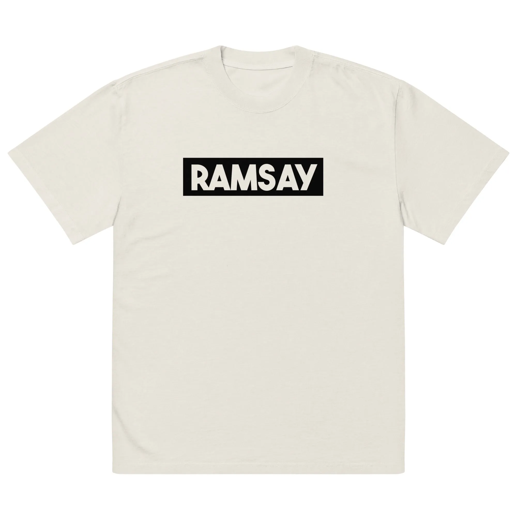 Stadium Oversized Faded Tee by Sqdltd Ramsay Gr