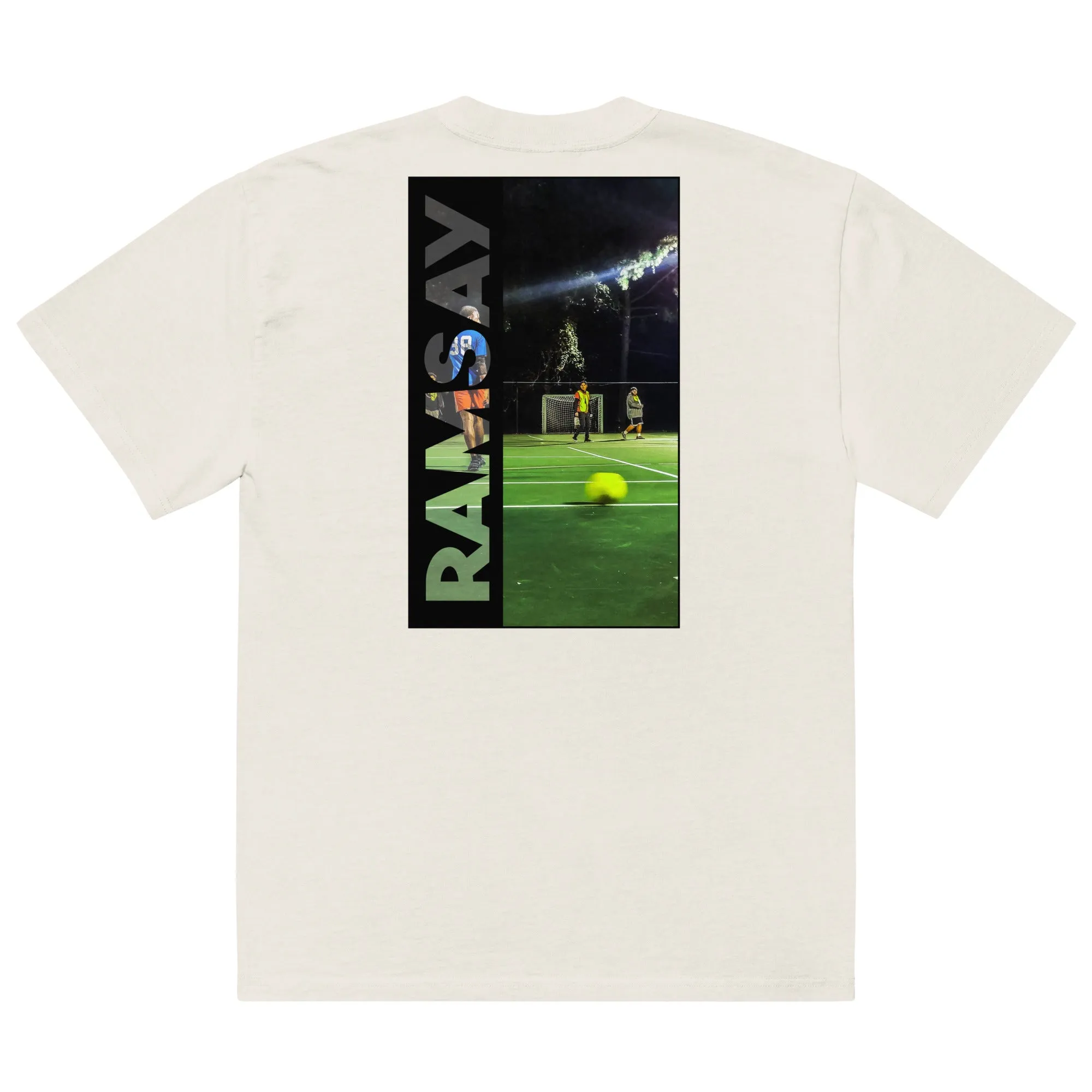 Stadium Oversized Faded Tee by Sqdltd Ramsay Gr