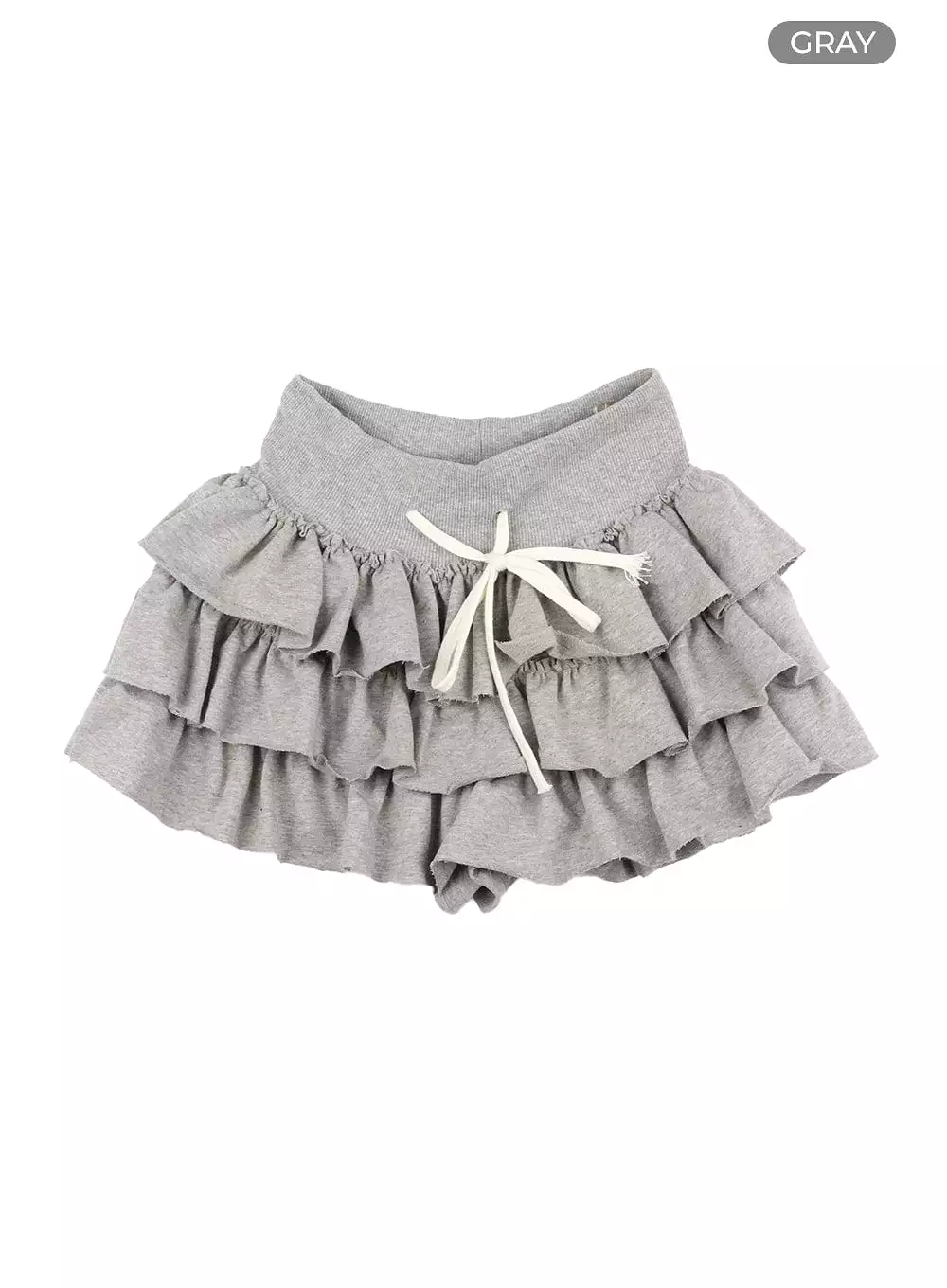 String Waist Ruffle Mini Skirt - IA417 | Shop Now