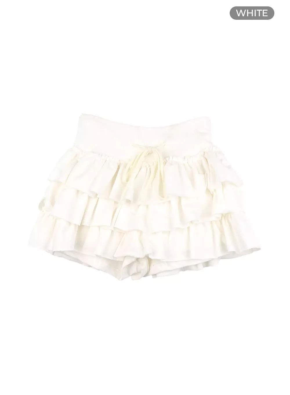 String Waist Ruffle Mini Skirt - IA417 | Shop Now