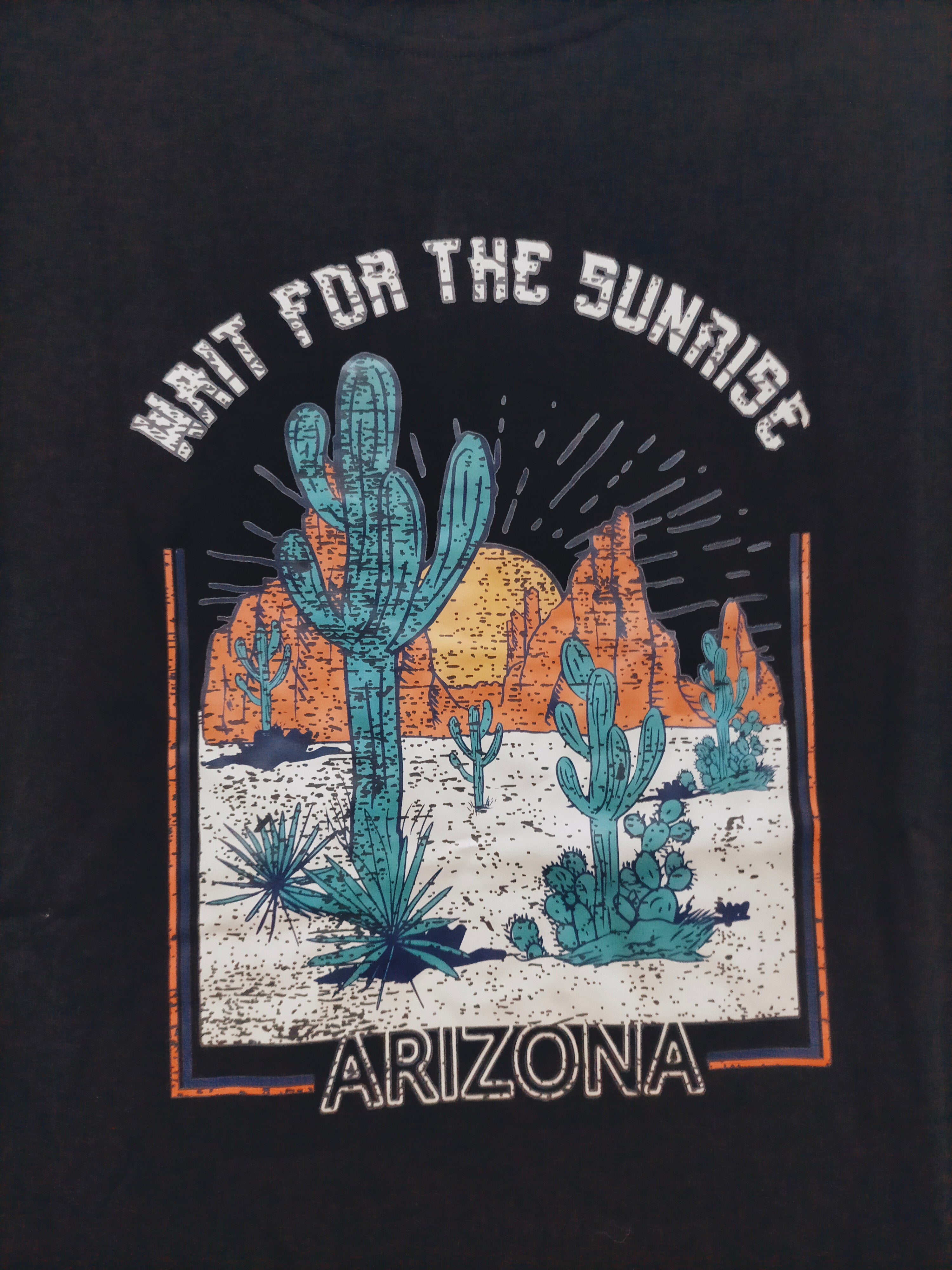 Sunrise Arizona Black Band Tee - Shop Now