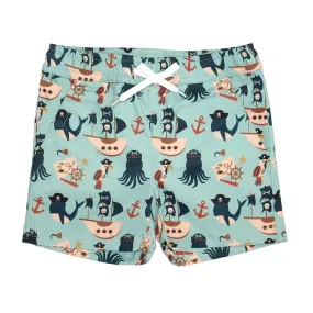 Pirate Swim Trunks.