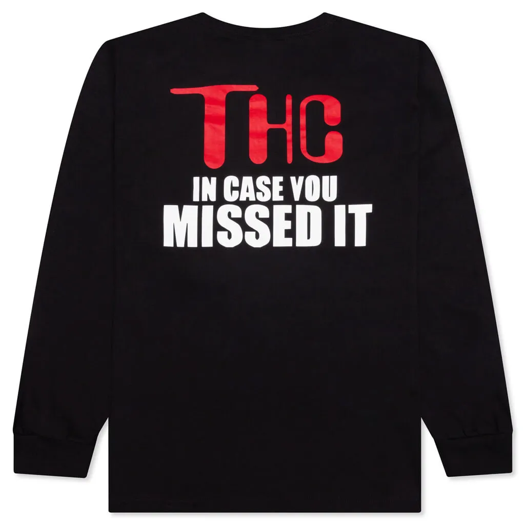 THC Long Sleeve T-shirt - Black