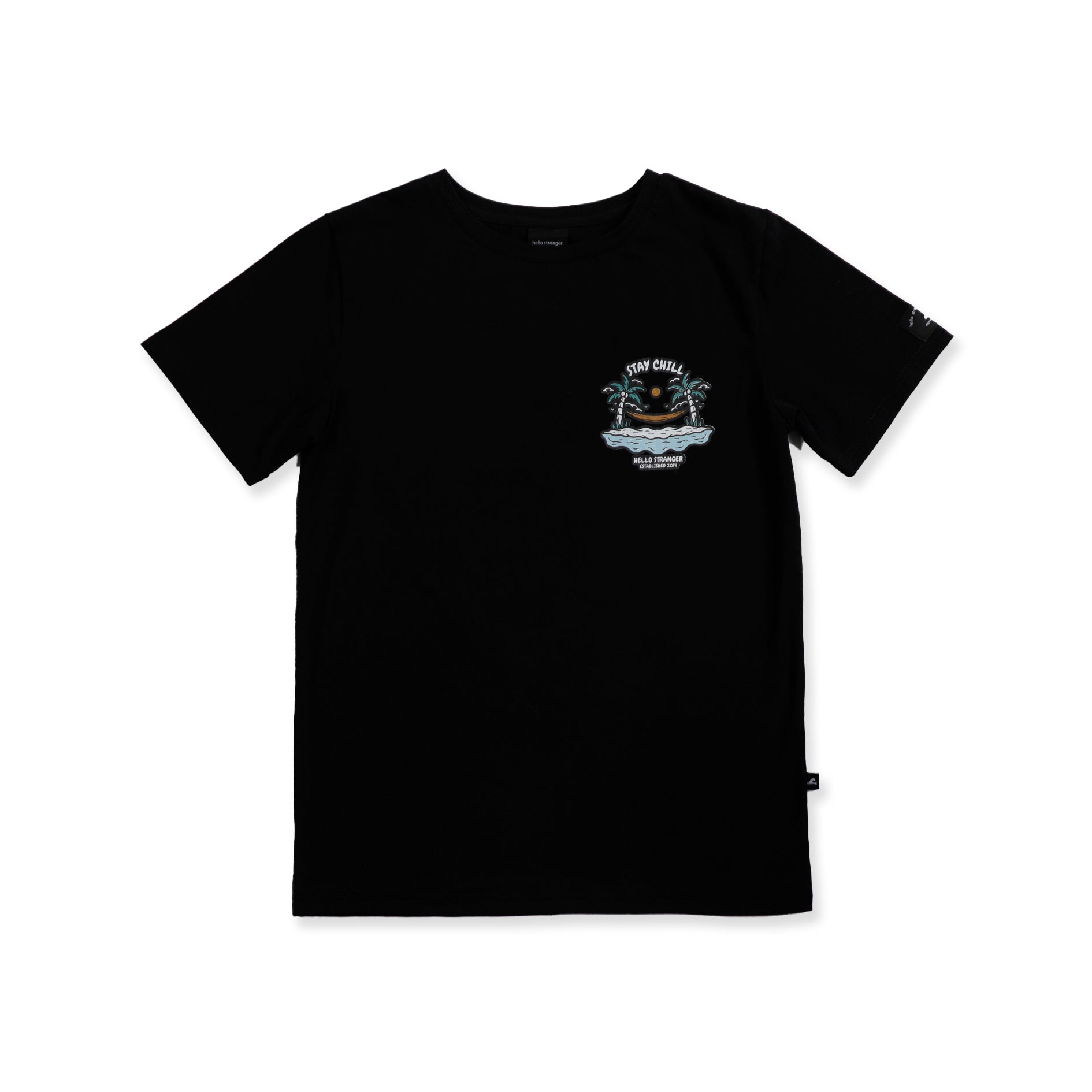 The result is: Black HS Stay Chill Short Sleeve Tee