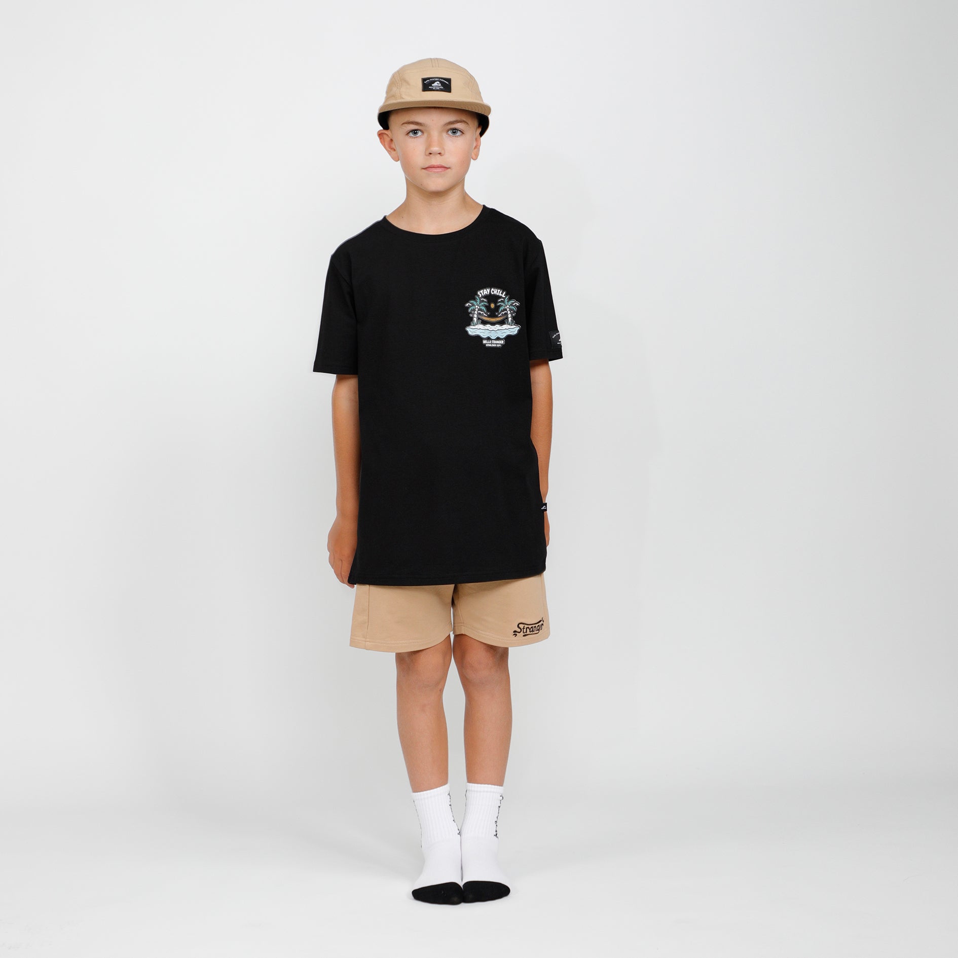 The result is: Black HS Stay Chill Short Sleeve Tee