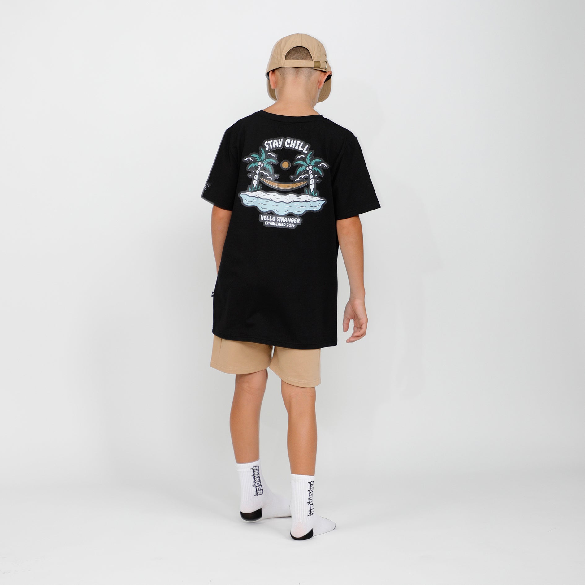 The result is: Black HS Stay Chill Short Sleeve Tee