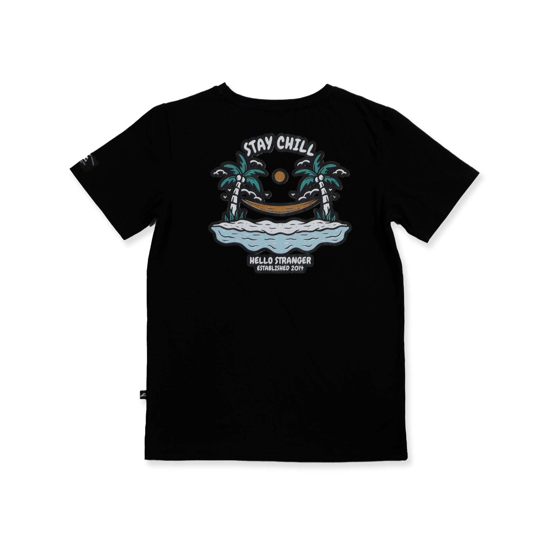 The result is: Black HS Stay Chill Short Sleeve Tee