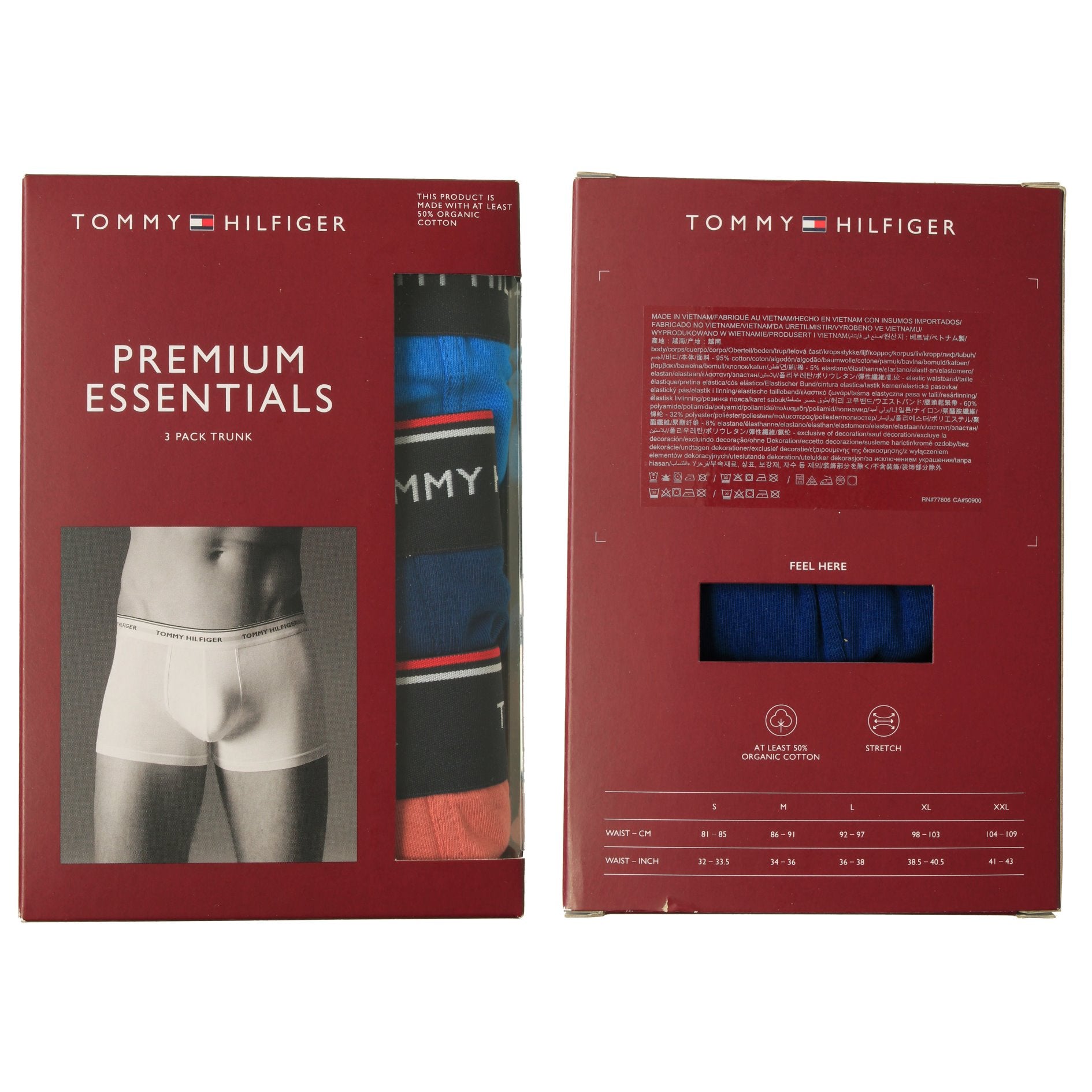 Tommy Hilfiger Men's Boxer Shorts - Premium Essentials (3 Pack)