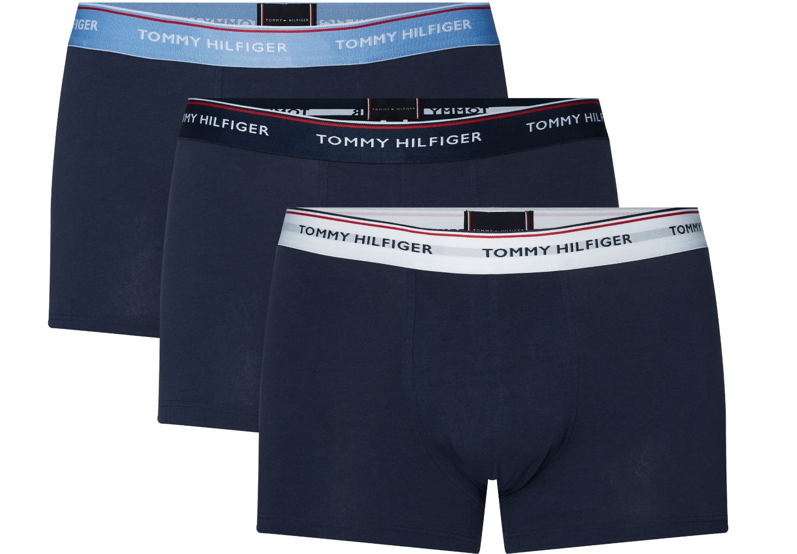 Tommy Hilfiger Men's Boxers - Premium Essentials Contrast Waistband 3 Pack - Google SEO.