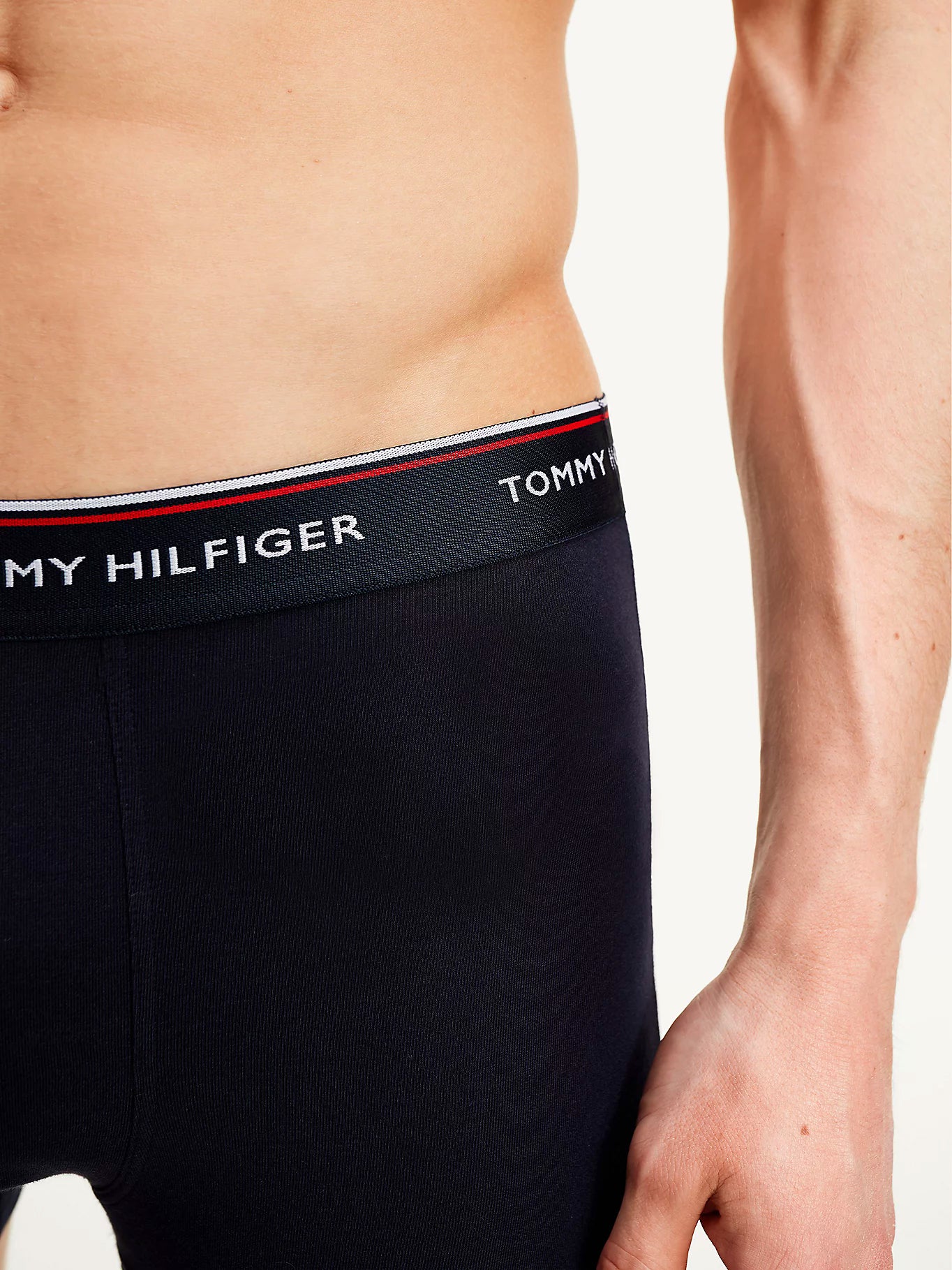 Tommy Hilfiger Men's Boxers - Premium Essentials Contrast Waistband 3 Pack - Google SEO.