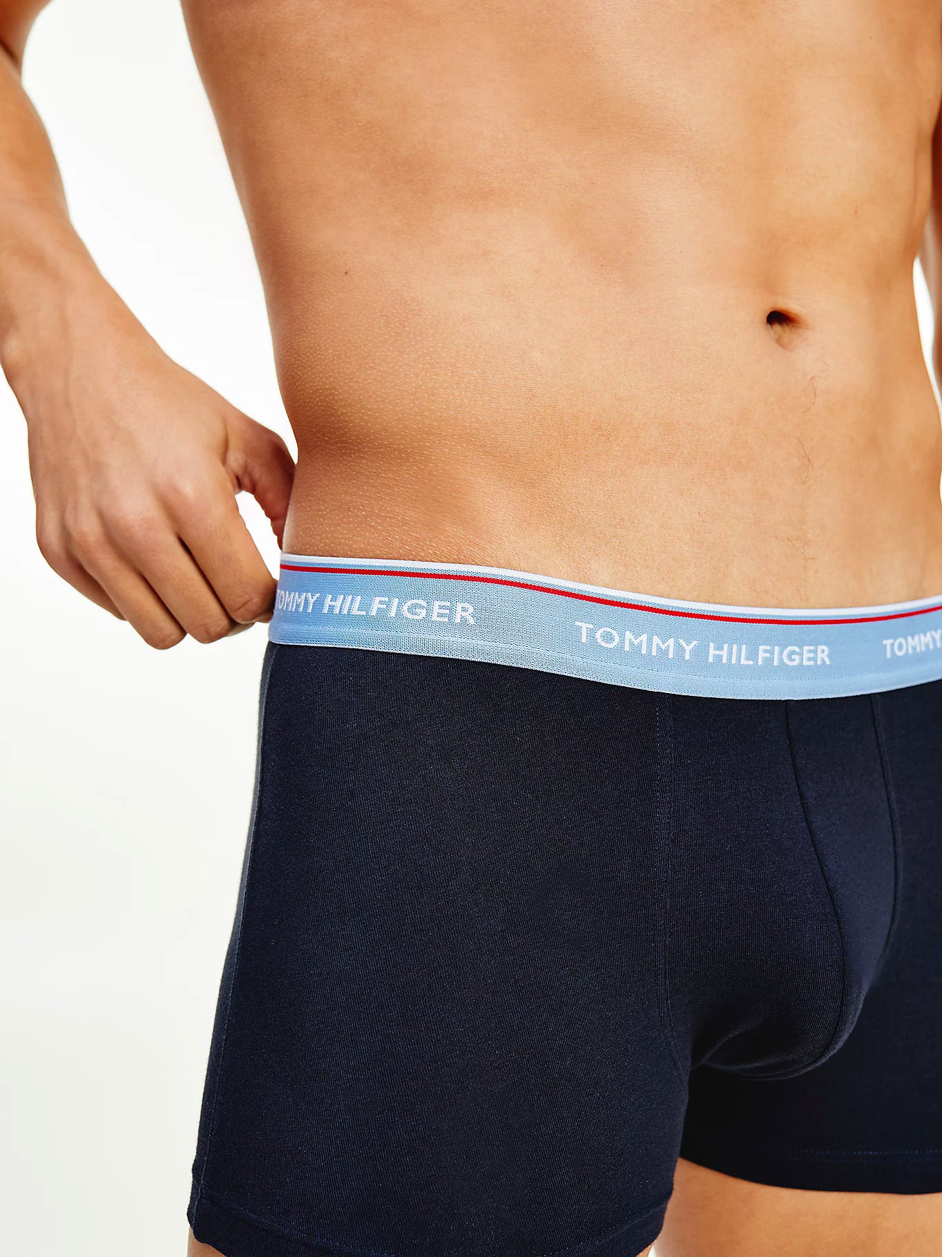 Tommy Hilfiger Men's Boxers - Premium Essentials Contrast Waistband 3 Pack - Google SEO.