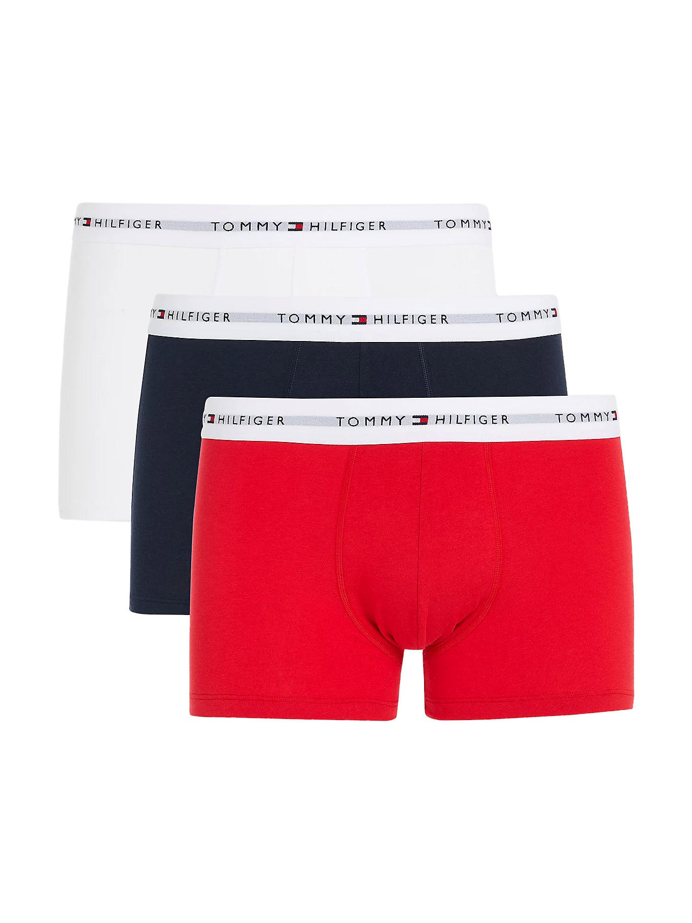 Tommy Hilfiger Men's Essential Repeat Logo Boxer Trunks 3-Pack