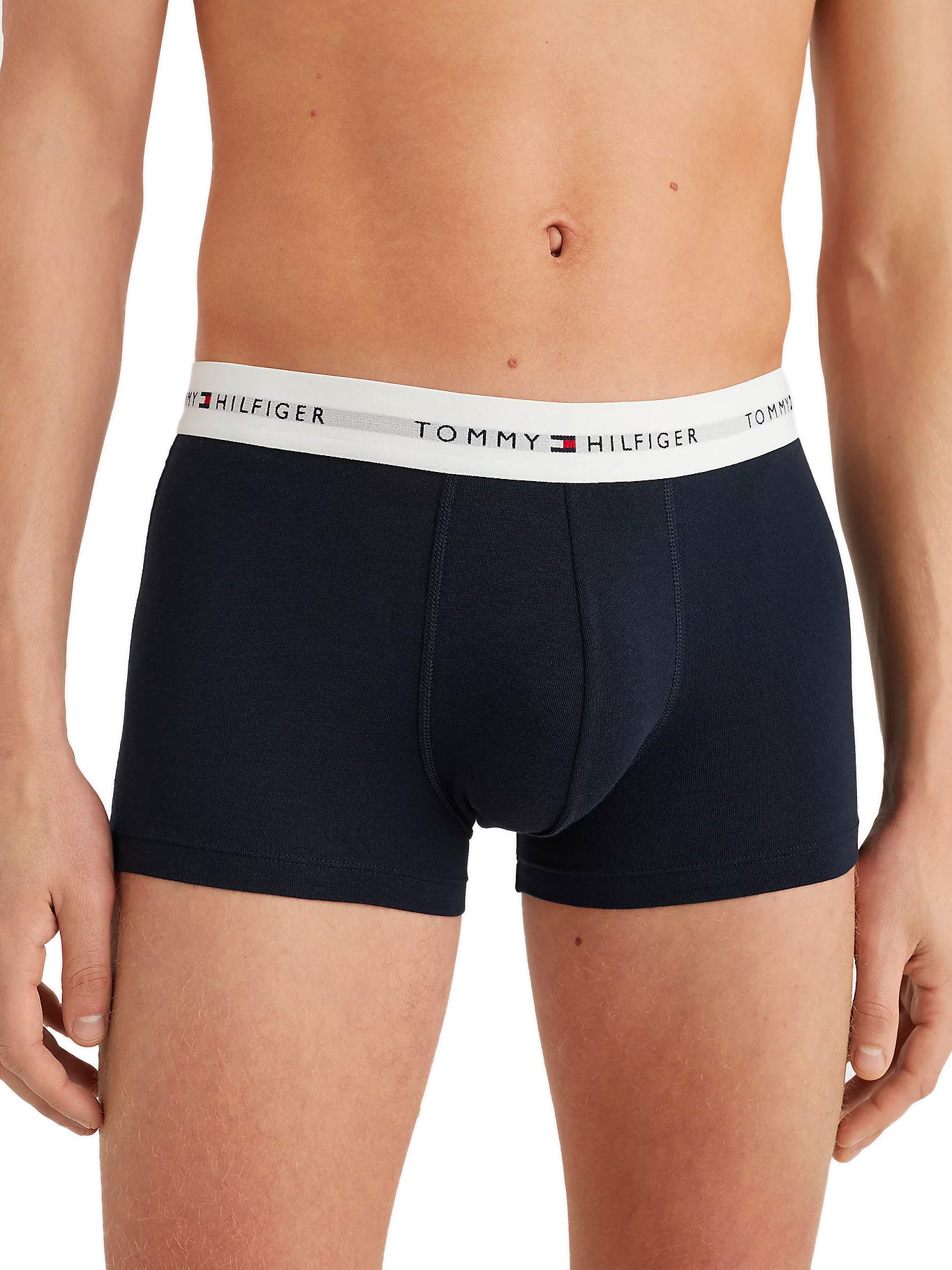 Tommy Hilfiger Men's Essential Repeat Logo Boxer Trunks 3-Pack