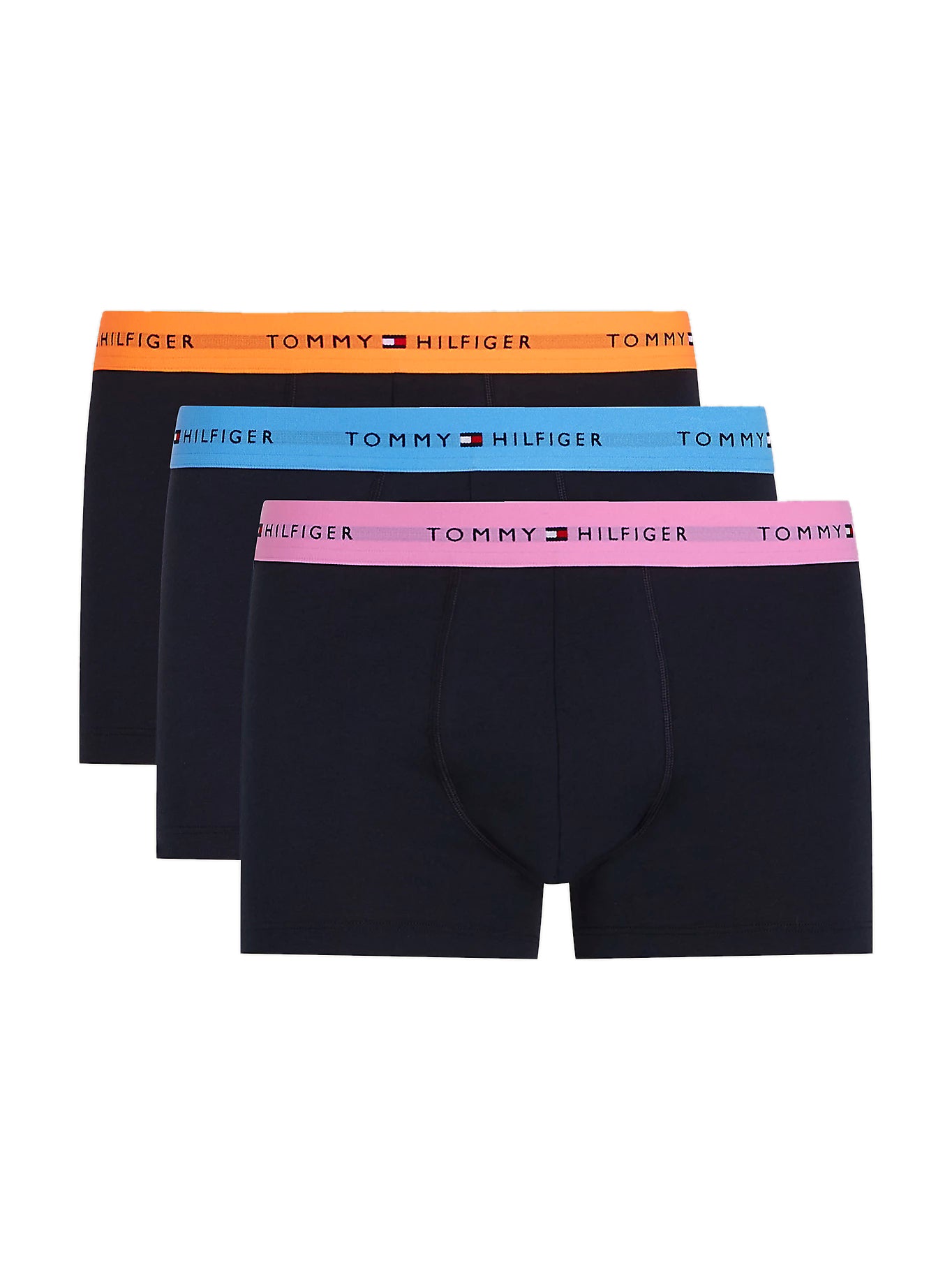 Tommy Hilfiger Men's Essential Repest Logo Boxer Trunks 3-Pack