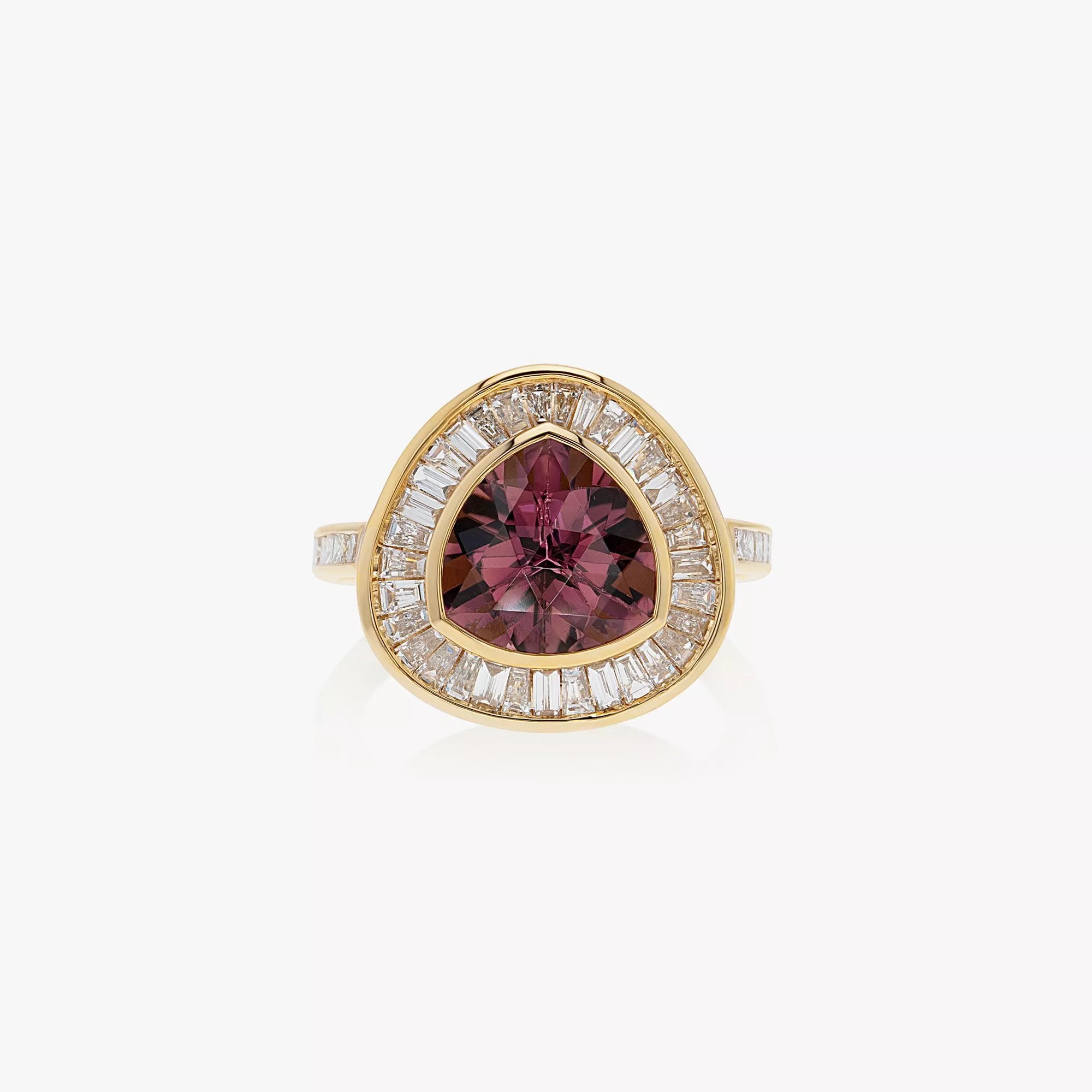 Tourmaline Diamond Ring