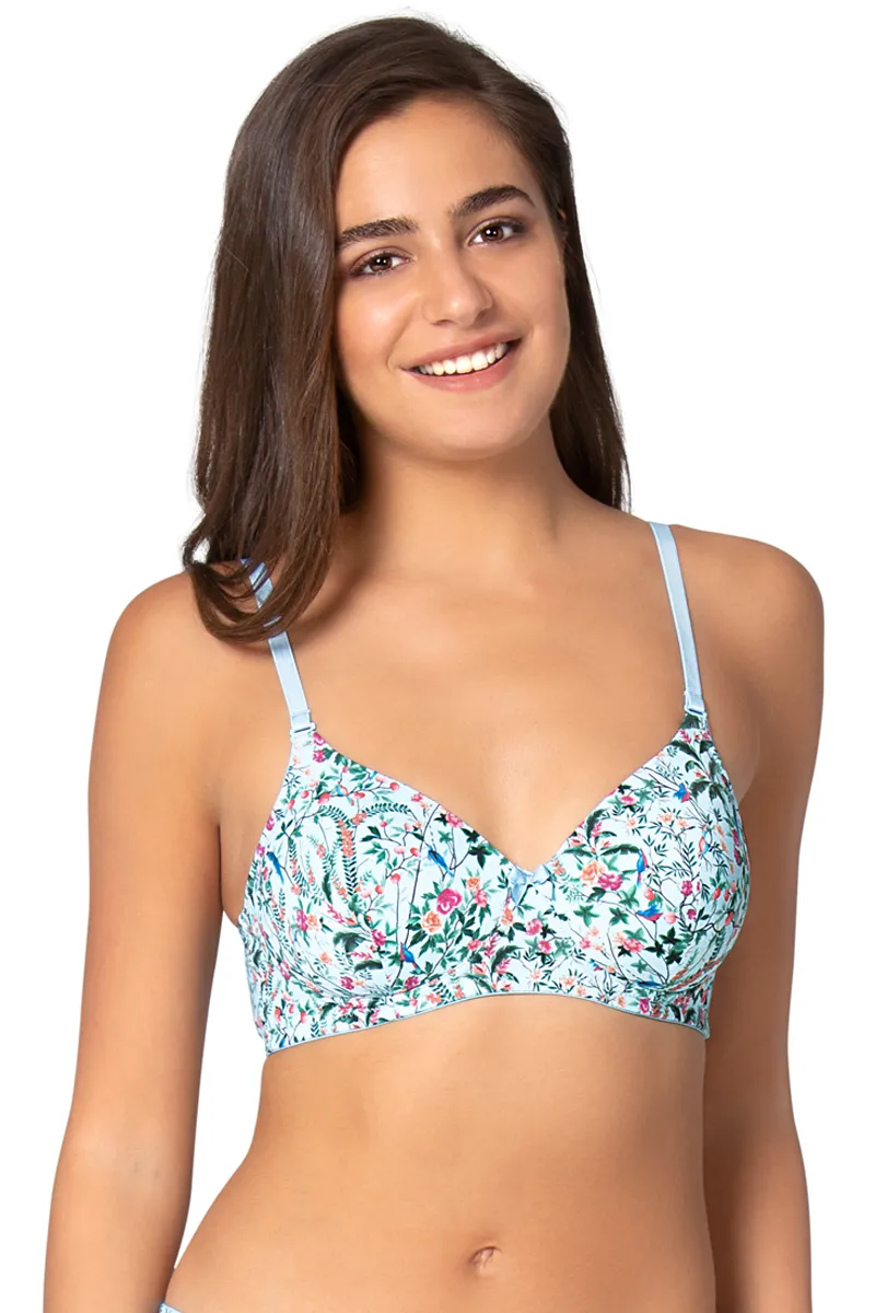 Tropical Delight T-Shirt Bra with Print