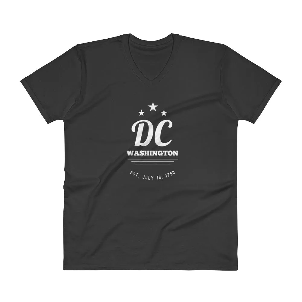 Washington DC V-Neck T-Shirt Est.