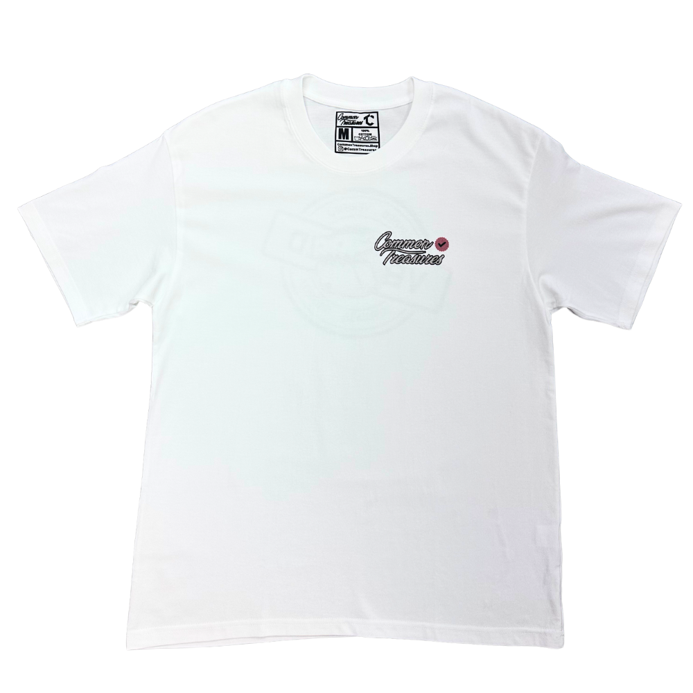 White Oversized T-shirt - Verified