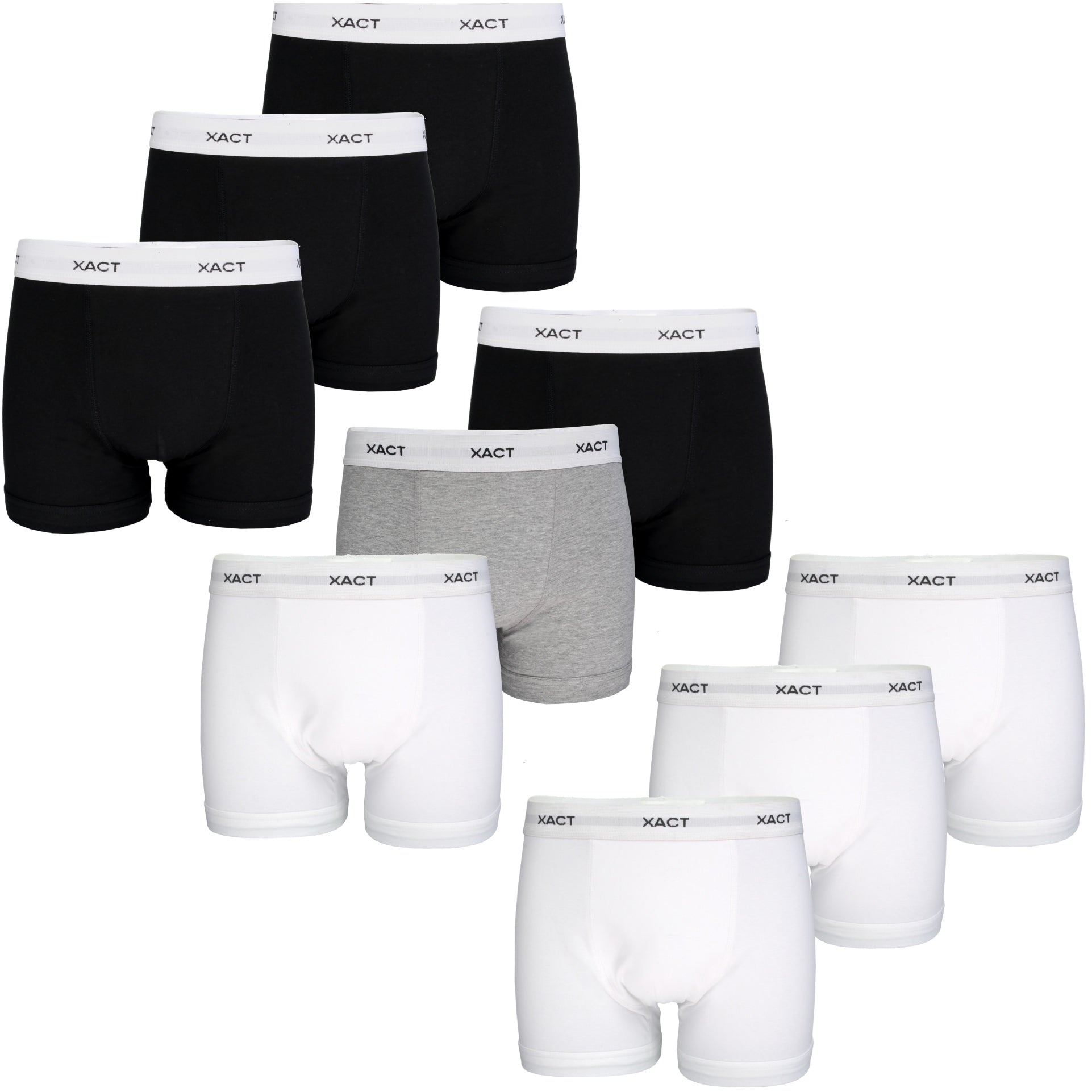 Xact Men's Boxer Trunks - Cotton Stretch (3 Pack)