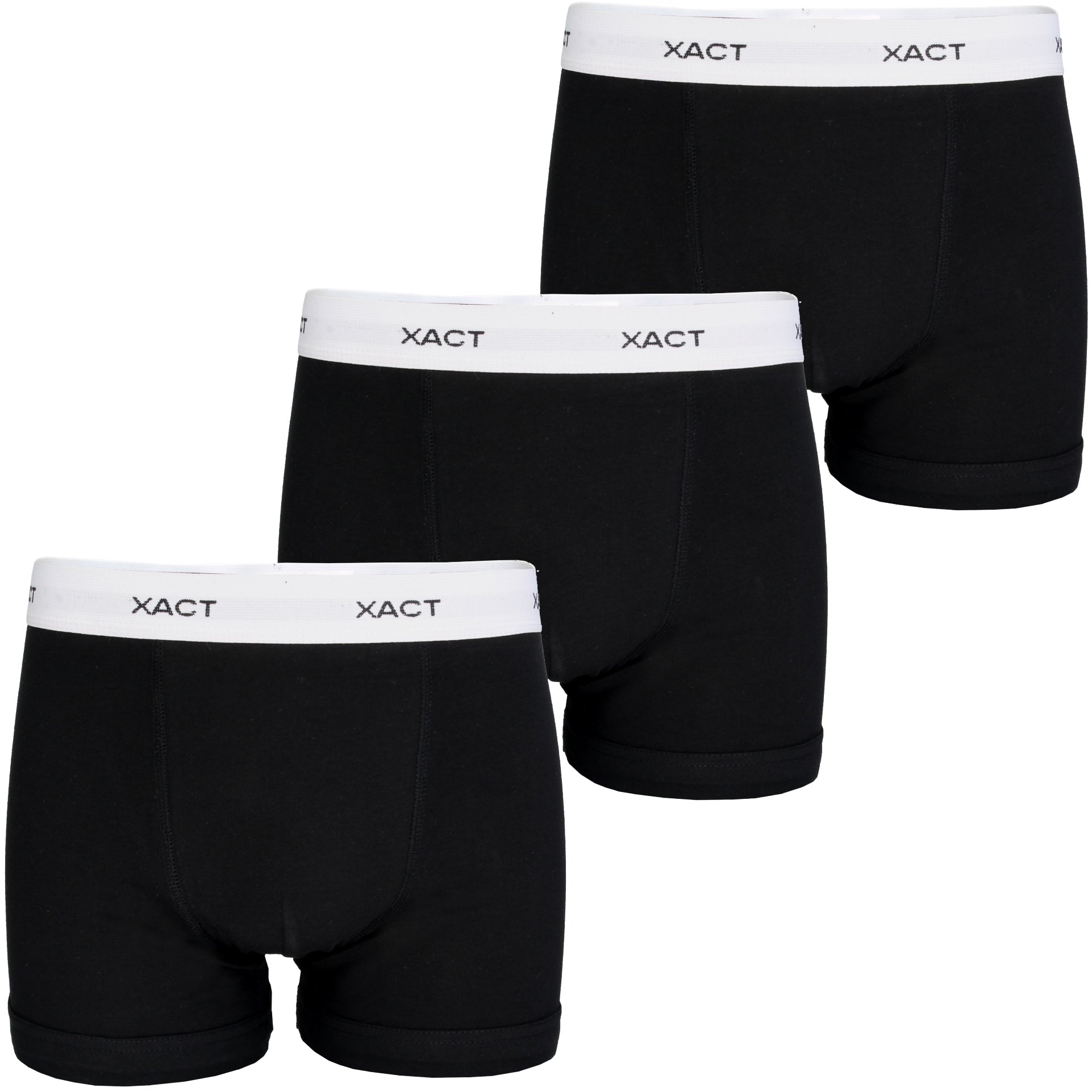 Xact Men's Boxer Trunks - Cotton Stretch (3 Pack)