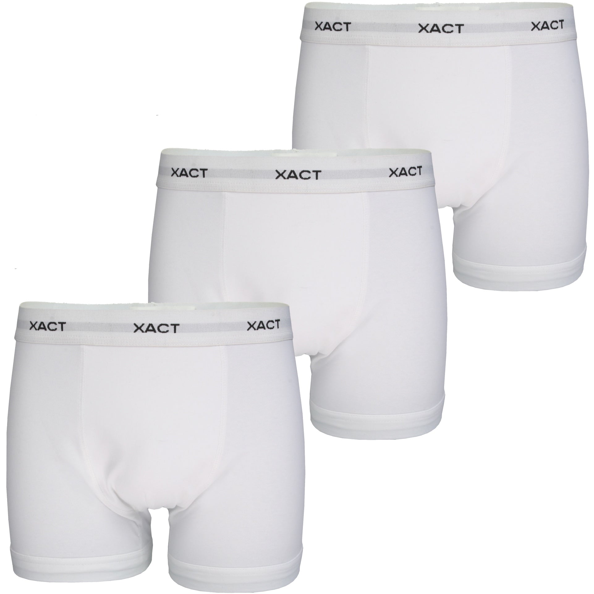 Xact Men's Boxer Trunks - Cotton Stretch (3 Pack)