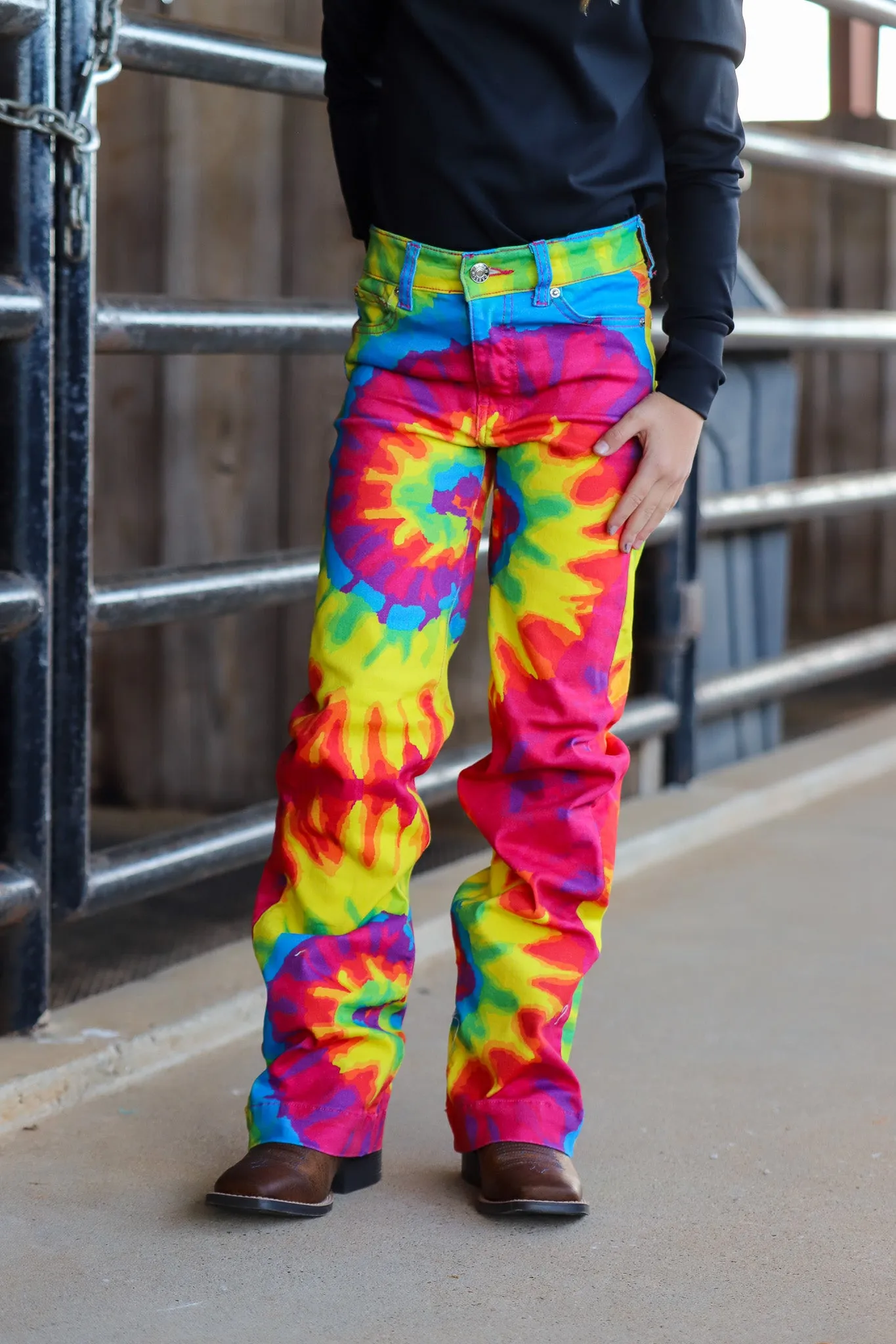 Youth Tie Dye Jeans