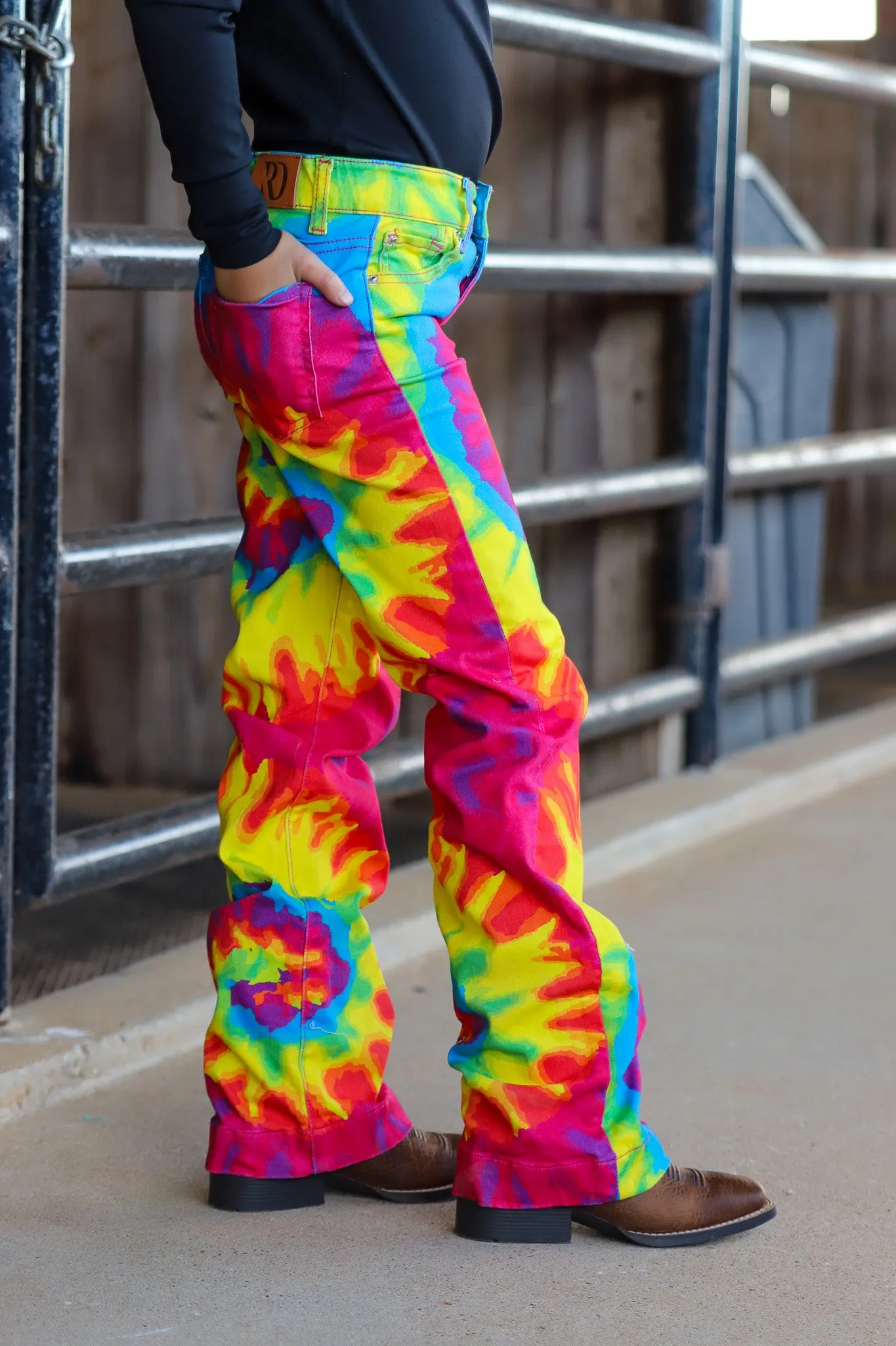 Youth Tie Dye Jeans