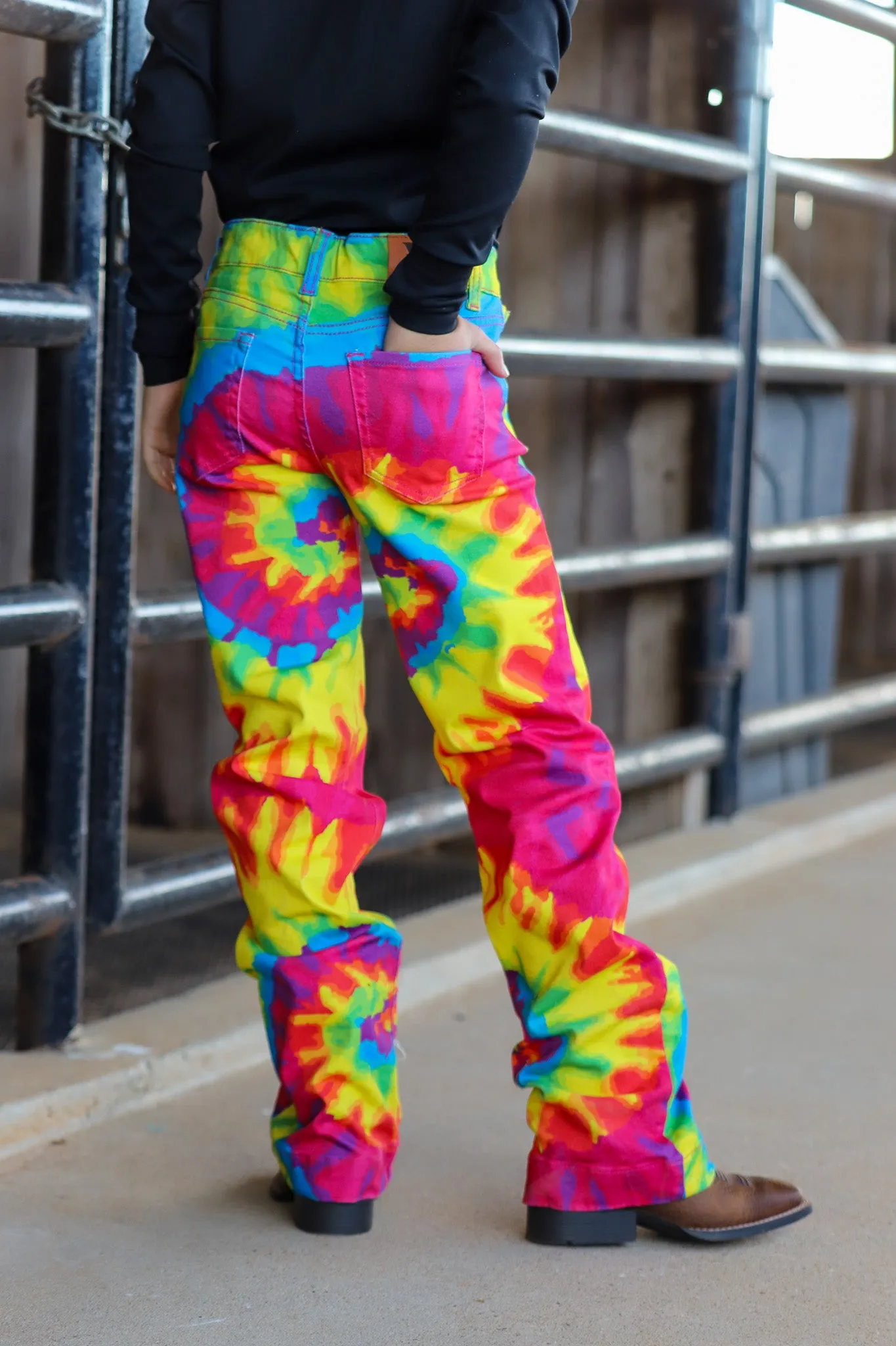 Youth Tie Dye Jeans